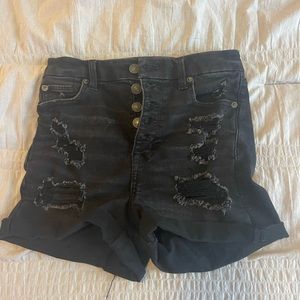 American Eagle high waisted jean shorts